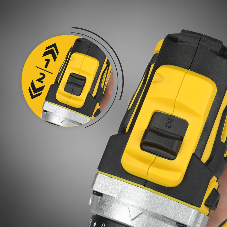 RTX2014B Şarjlı Darbeli Matkap Kömürsüz Motor - 2