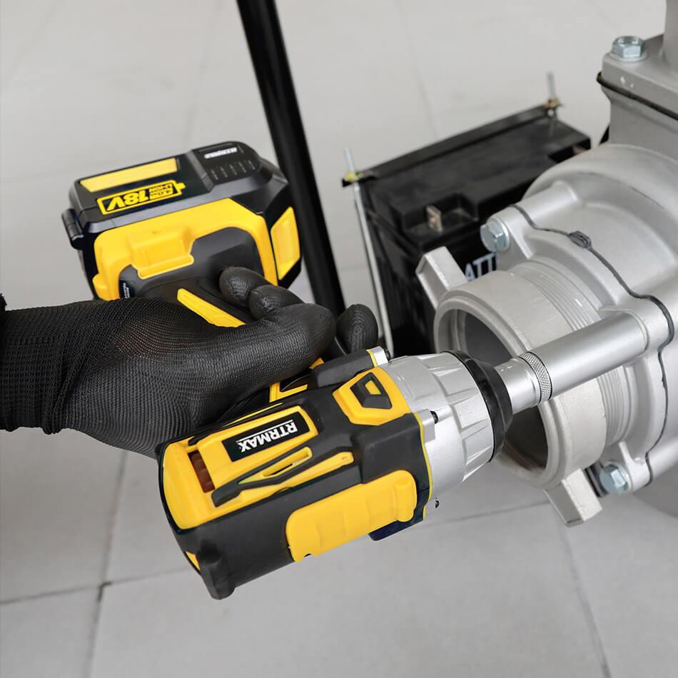 RTX2028B Şarjlı Darbeli Somun Sıkma Kömürsüz Motor - 2