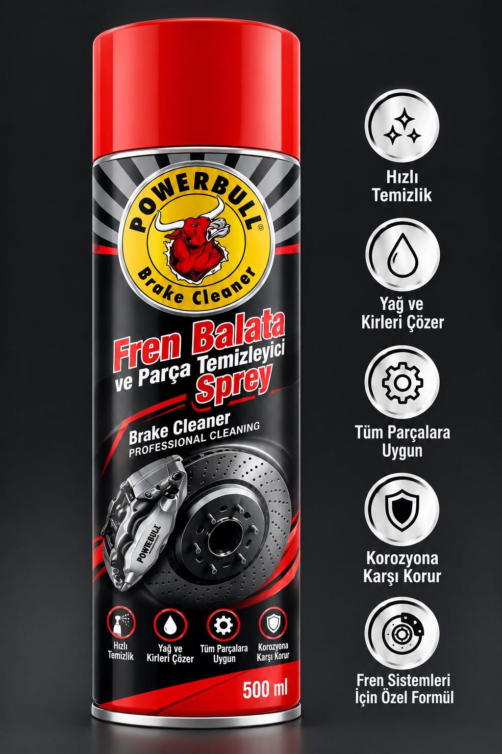 FREN BALATA SPREYI 500 ML POWERBULL