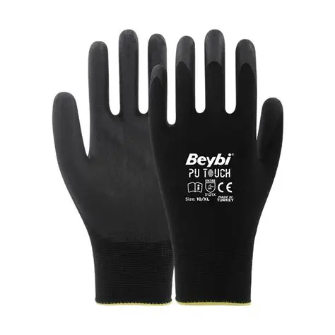 PU KOPUK ELDIVEN SIYAH NO:8 TOUCH BEYBI
